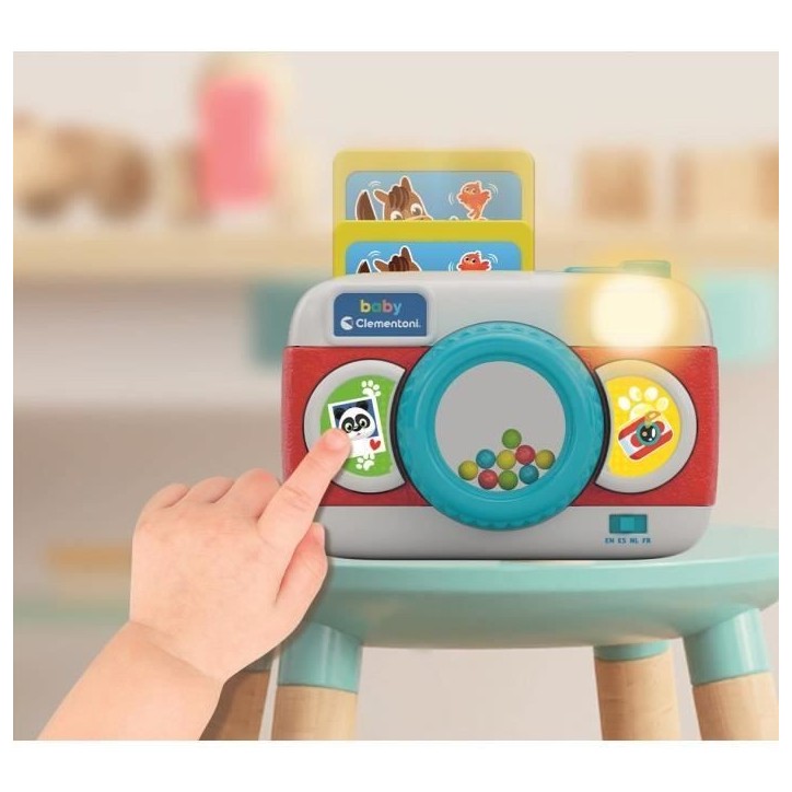 L'appareil photo de Bébé parlant CLEMENTONI L'appareil photo de Bébé parlant CLEMENTONI