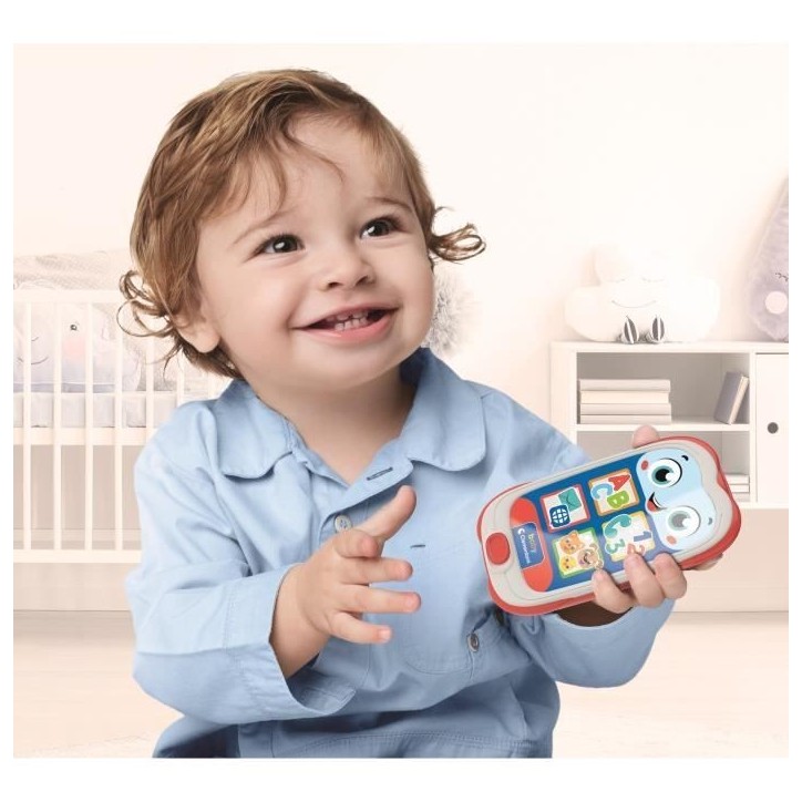 Le smartphone de Bébé parlant CLEMENTONI Le smartphone de Bébé parlant CLEMENTONI