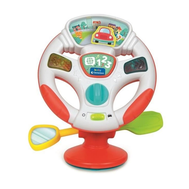 Le volant de Bébé parlant CLEMENTONI Le volant de Bébé parlant CLEMENTONI