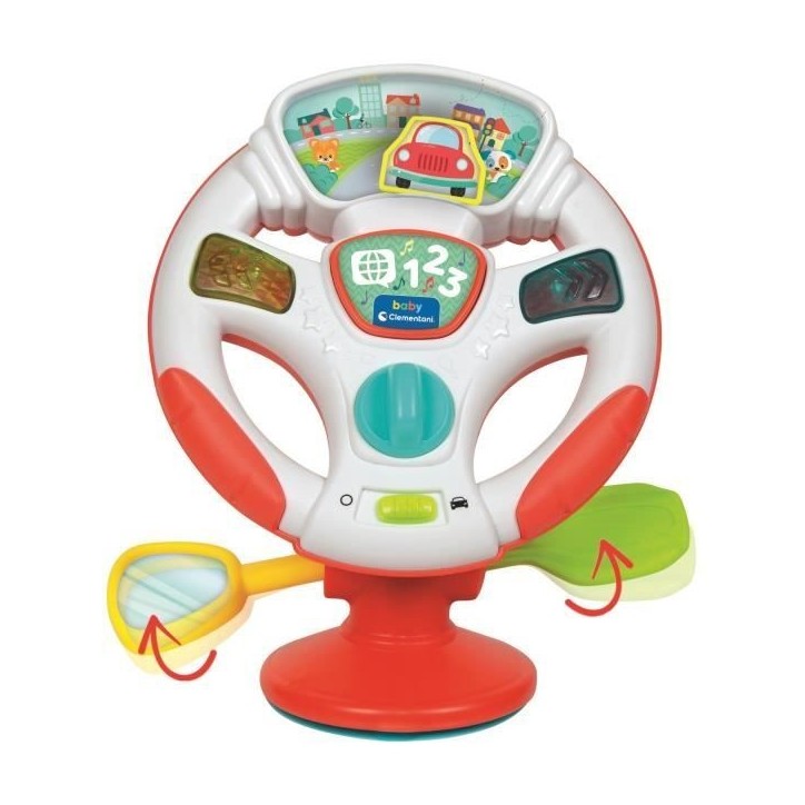 Le volant de Bébé parlant CLEMENTONI Le volant de Bébé parlant CLEMENTONI