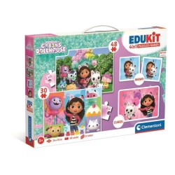 Edukit 4 en 1 Gabby et la maison magique CLEMENTONI