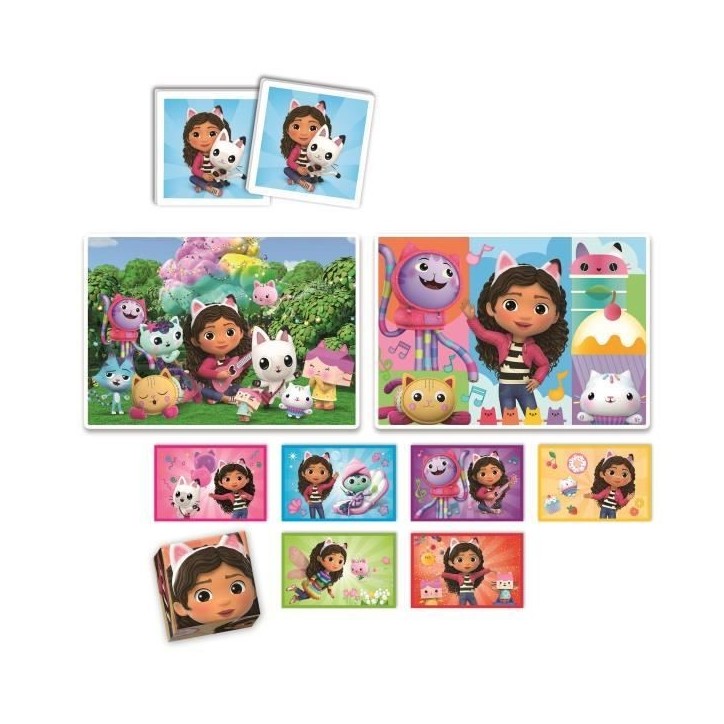 Edukit 4 en 1 Gabby et la maison magique CLEMENTONI
