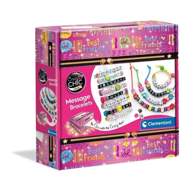 Clementoni - Crazy Chic - Message bracelets Clementoni - Crazy Chic - Message bracelets