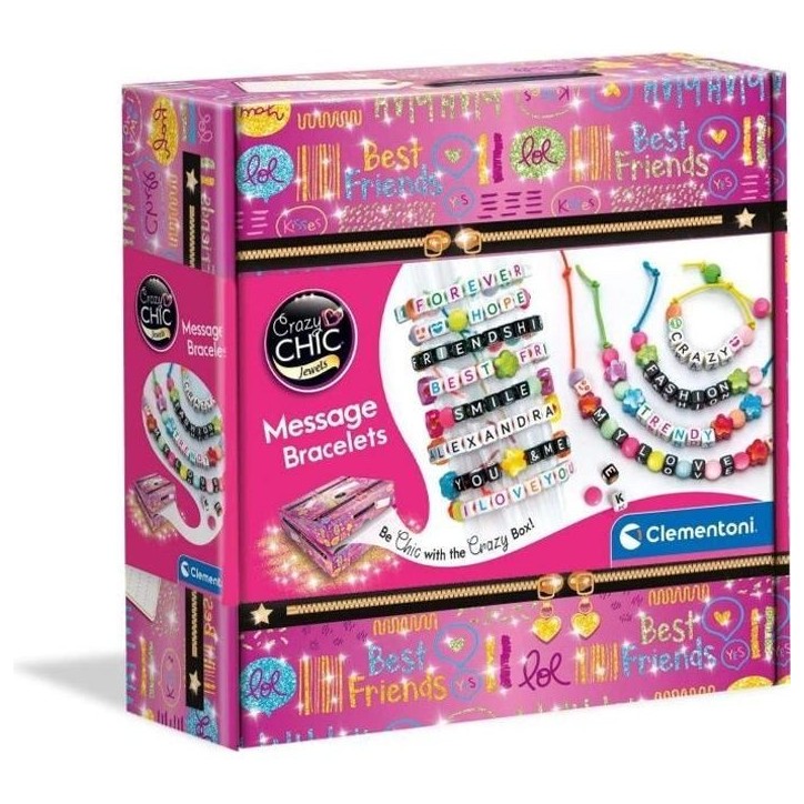 Clementoni - Crazy Chic - Message bracelets Clementoni - Crazy Chic - Message bracelets