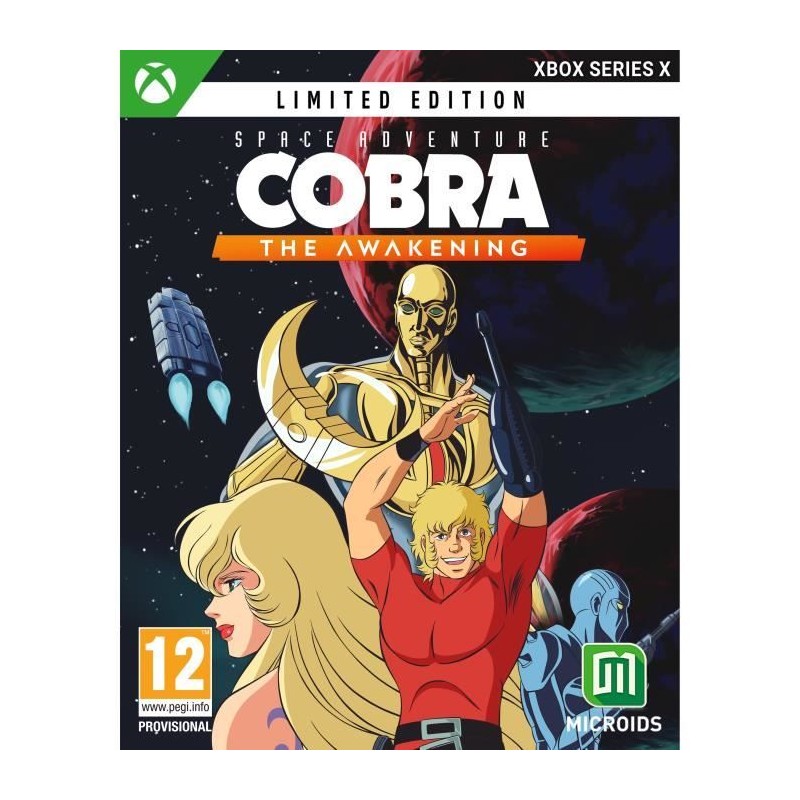 Space Adventure Cobra The Awakening - Jeu Xbox Series X - Edition Limi Space Adventure Cobra The Awakening - Jeu Xbox Series X - Edition Limi