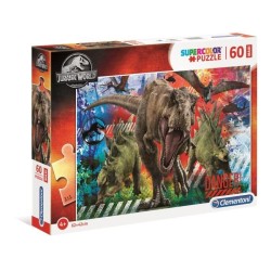Puzzle enfant - Clementoni - Jurassic World - Moins de 100 pieces - Ci