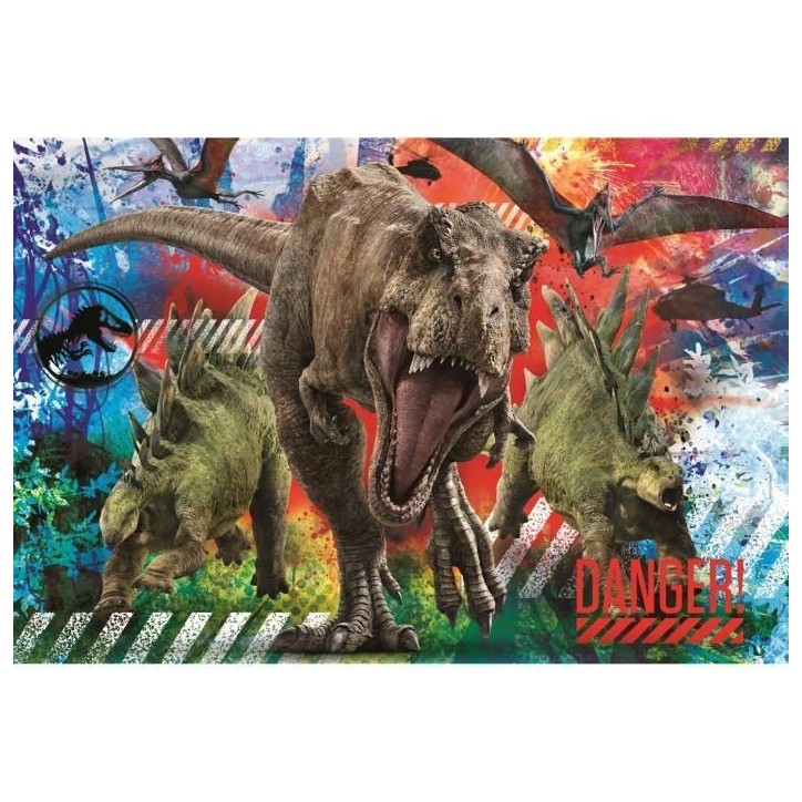 Puzzle enfant - Clementoni - Jurassic World - Moins de 100 pieces - Cinéma et publicité Puzzle enfant - Clementoni - Jurassic World - Moins de 100 pieces - Cinéma et publicité