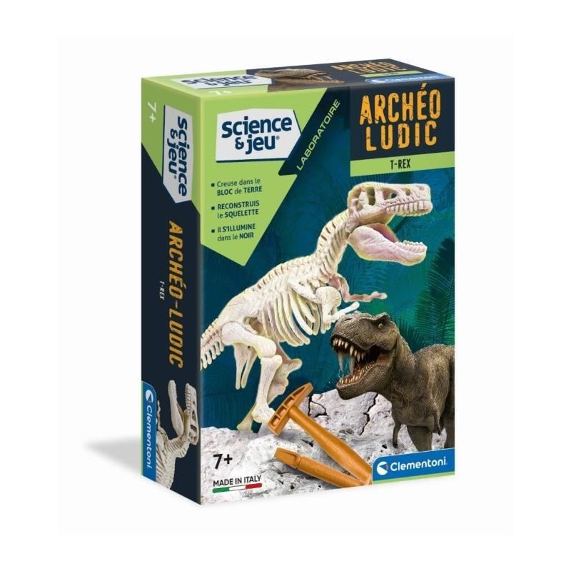 Clementoni - Science & Jeu - Archéo Ludic - T-Rex Clementoni - Science & Jeu - Archéo Ludic - T-Rex