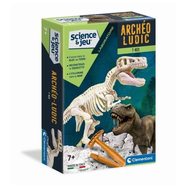 Clementoni - Science & Jeu - Archéo Ludic - T-Rex Clementoni - Science & Jeu - Archéo Ludic - T-Rex