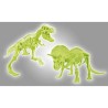 Clementoni - Science & Jeu - Archéo Ludic - T-Rex & Tricératops
