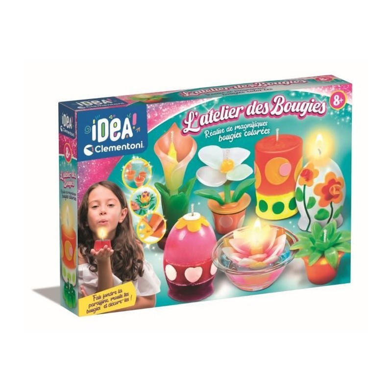Coffret créatif - Clementoni - L'atelier des bougies - Mixte - A part Coffret créatif - Clementoni - L'atelier des bougies - Mixte - A part