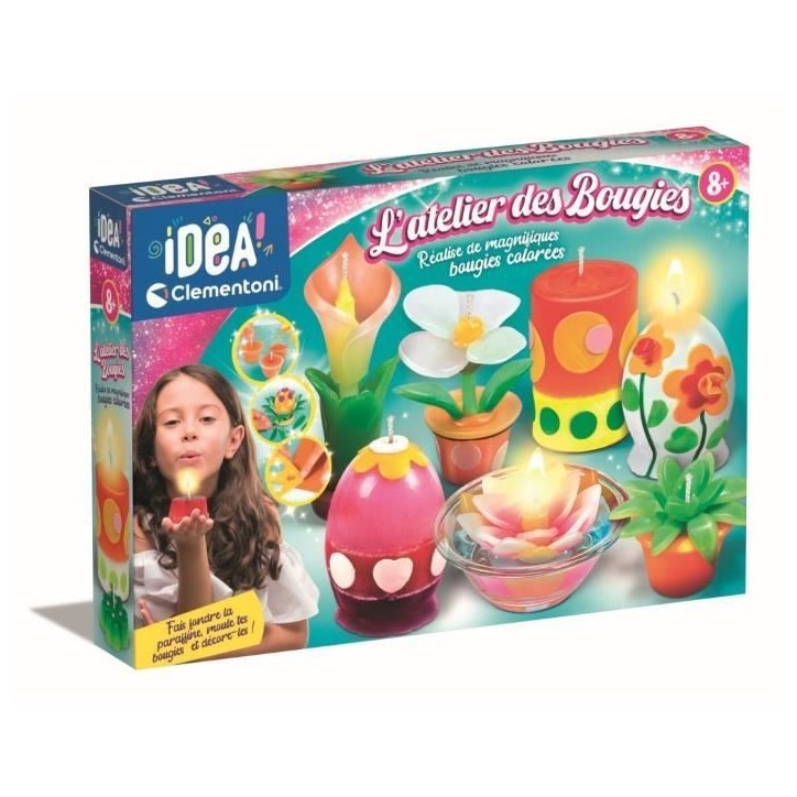 Coffret créatif - Clementoni - L'atelier des bougies - Mixte - A partir de 7 ans Coffret créatif - Clementoni - L'atelier des bougies - Mixte - A partir de 7 ans