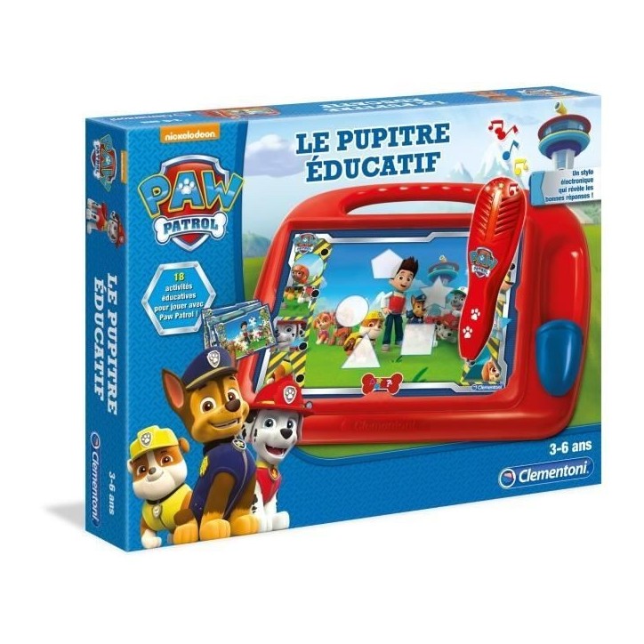 Clementoni - Pupitre éducatif - Pat' Patrouille Clementoni - Pupitre éducatif - Pat' Patrouille