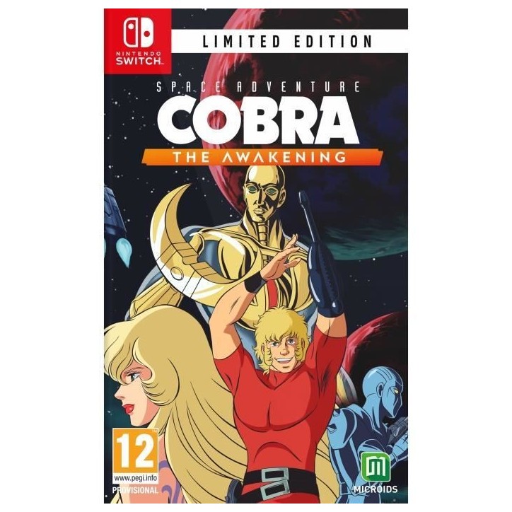 Space Adventure Cobra The Awakening - Jeu Nintendo Switch - Edition limitée