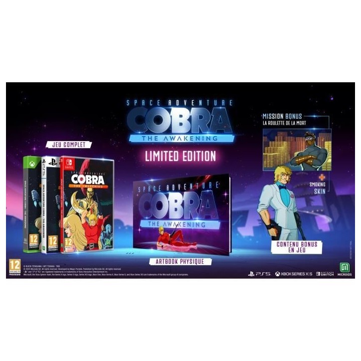 Space Adventure Cobra The Awakening - Jeu Nintendo Switch - Edition limitée