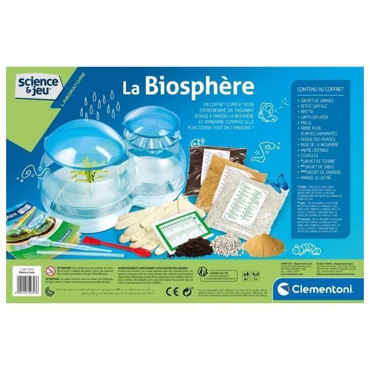 Clementoni - Science & Jeu - La biosphere Clementoni - Science & Jeu - La biosphere