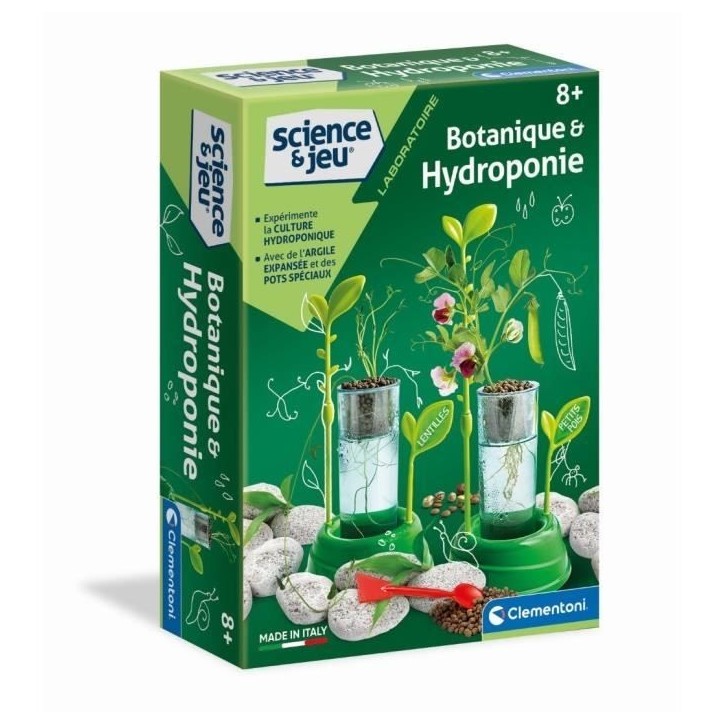 Clementoni - Science & Jeu - Botanique et hydroponie Clementoni - Science & Jeu - Botanique et hydroponie