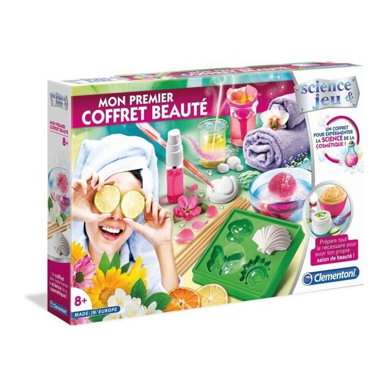 Coffret Beauté DIY - Clementoni - Savons en forme de coquillages, pap Coffret Beauté DIY - Clementoni - Savons en forme de coquillages, pap