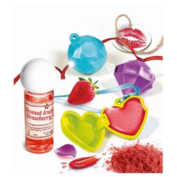 Clementoni - Science & Jeu - Coffret scientifique création de baumes a levres - Dés 8 ans Clementoni - Science & Jeu - Coffret scientifique création de baumes a levres - Dés 8 ans