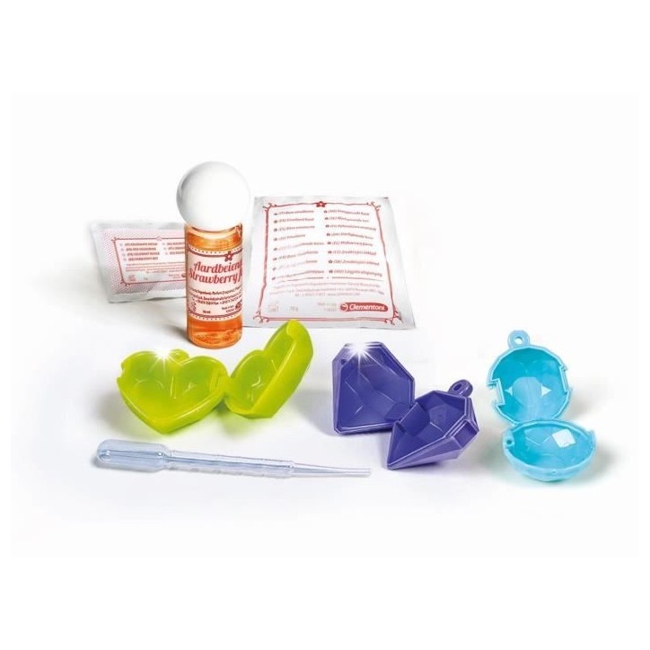 Clementoni - Science & Jeu - Coffret scientifique création de baumes a levres - Dés 8 ans Clementoni - Science & Jeu - Coffret scientifique création de baumes a levres - Dés 8 ans