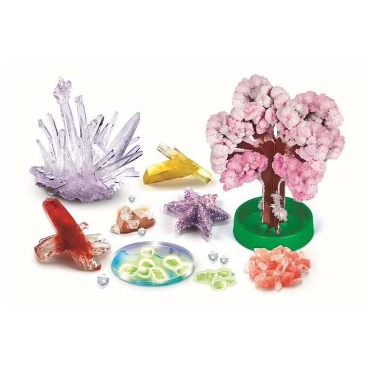 Clementoni - Science & Jeu - Les méga cristaux - Création de cristaux - Fabriqué en Italie Clementoni - Science & Jeu - Les méga cristaux - Création de cristaux - Fabriqué en Italie