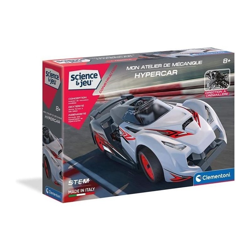 Clementoni - Science & Jeu - Hypercar a construire Clementoni - Science & Jeu - Hypercar a construire