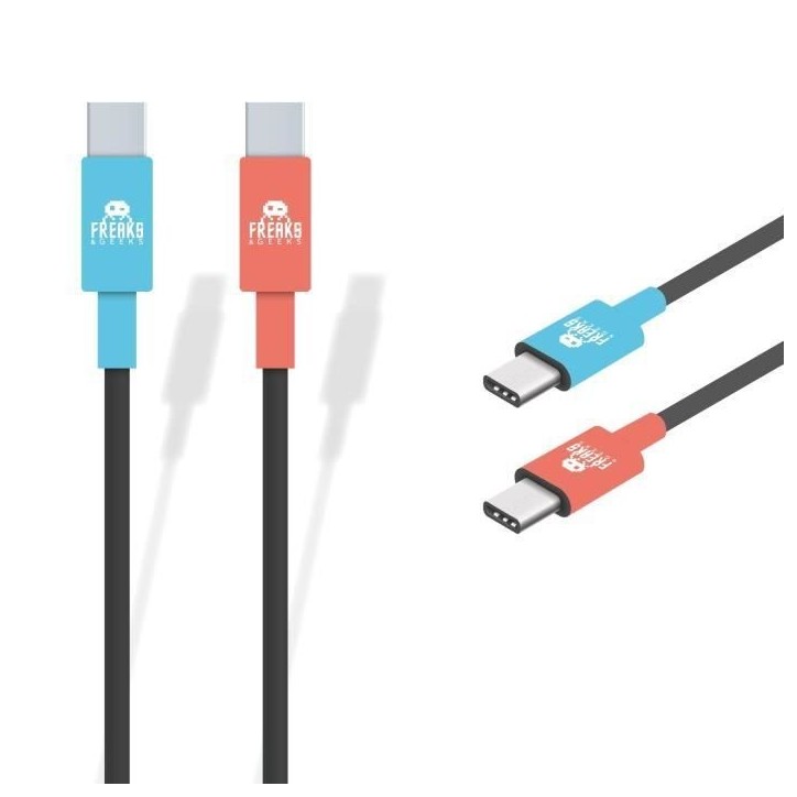 Câble de charge - FREAKS AND GEEKS - Nintendo Switch 2 - Type C vers Type C - 3 m Câble de charge - FREAKS AND GEEKS - Nintendo Switch 2 - Type C vers Type C - 3 m