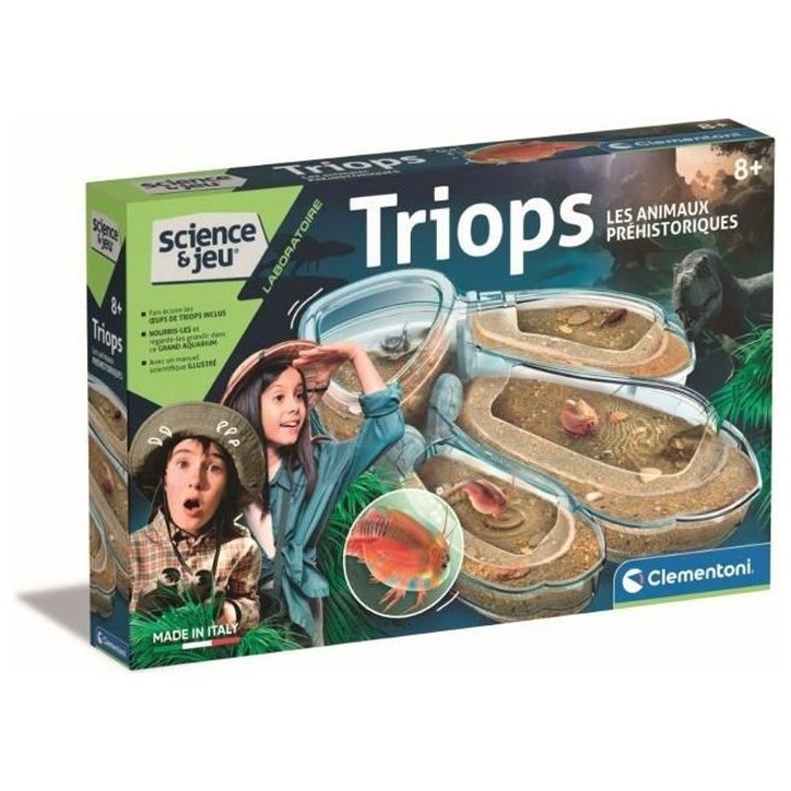 Clementoni - Science & Jeu - Triops Clementoni - Science & Jeu - Triops