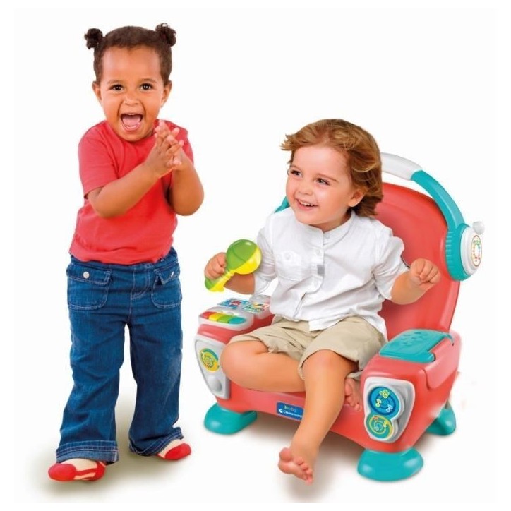Fauteuil interactif pour enfants - Clementoni Symphonic - 4 modes de jeu Fauteuil interactif pour enfants - Clementoni Symphonic - 4 modes de jeu