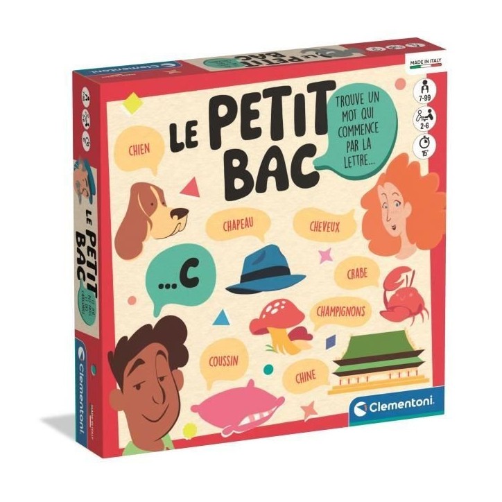 CLEMENTONI - Le petit bac, jeu de société CLEMENTONI - Le petit bac, jeu de société