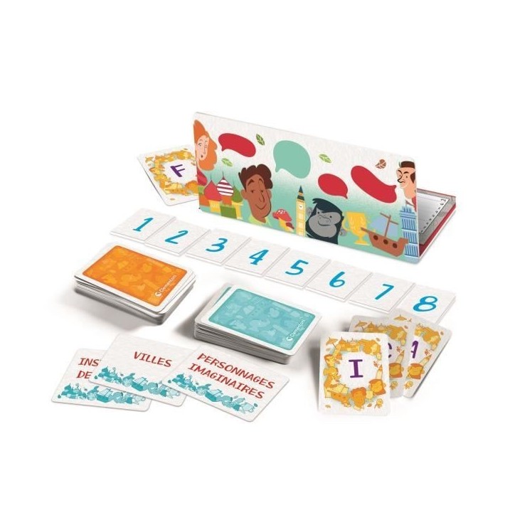 CLEMENTONI - Le petit bac, jeu de société CLEMENTONI - Le petit bac, jeu de société