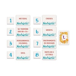 CLEMENTONI - Le petit bac, jeu de société