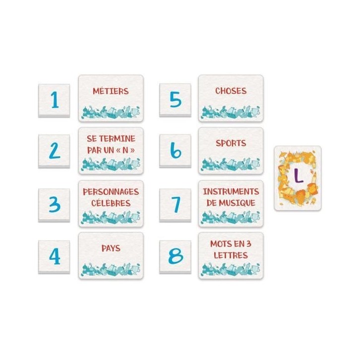 CLEMENTONI - Le petit bac, jeu de société CLEMENTONI - Le petit bac, jeu de société