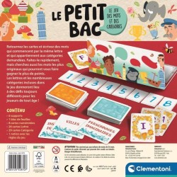CLEMENTONI - Le petit bac, jeu de société