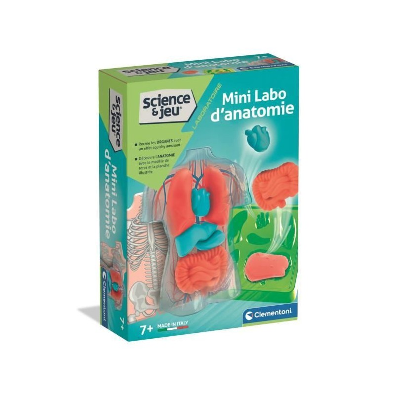 Mini Labo d'anatomie CLEMENTONI Mini Labo d'anatomie CLEMENTONI