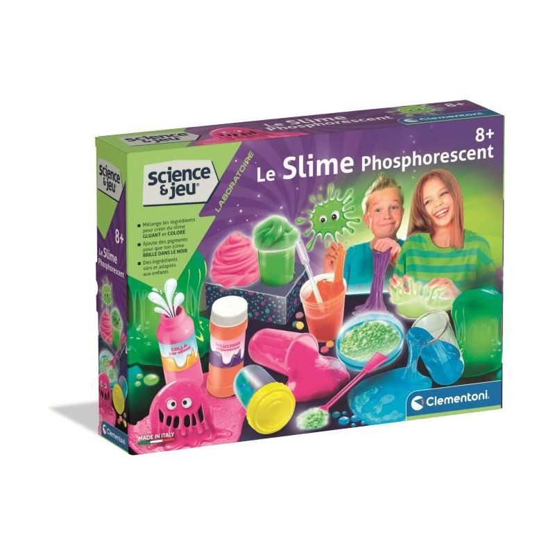 Le slime phosphorescent CLEMENTONI Le slime phosphorescent CLEMENTONI