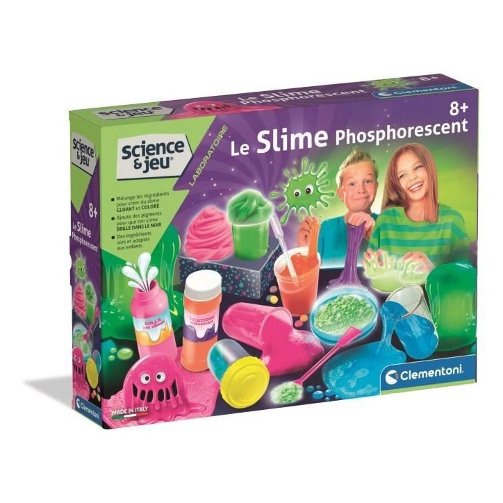 Le slime phosphorescent CLEMENTONI Le slime phosphorescent CLEMENTONI