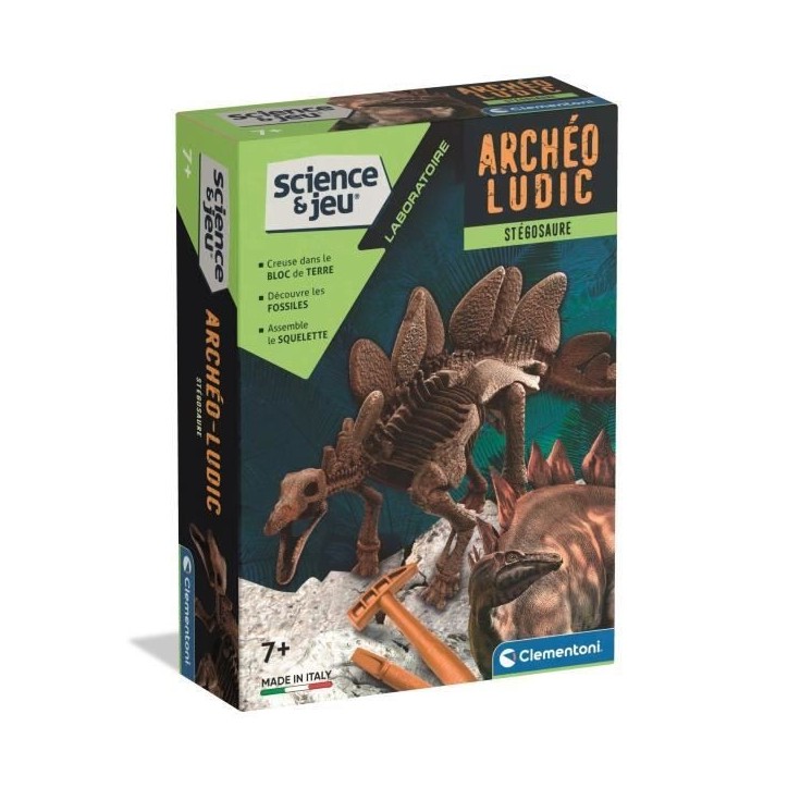 Archéo Ludic Stégosaure CLEMENTONI Archéo Ludic Stégosaure CLEMENTONI