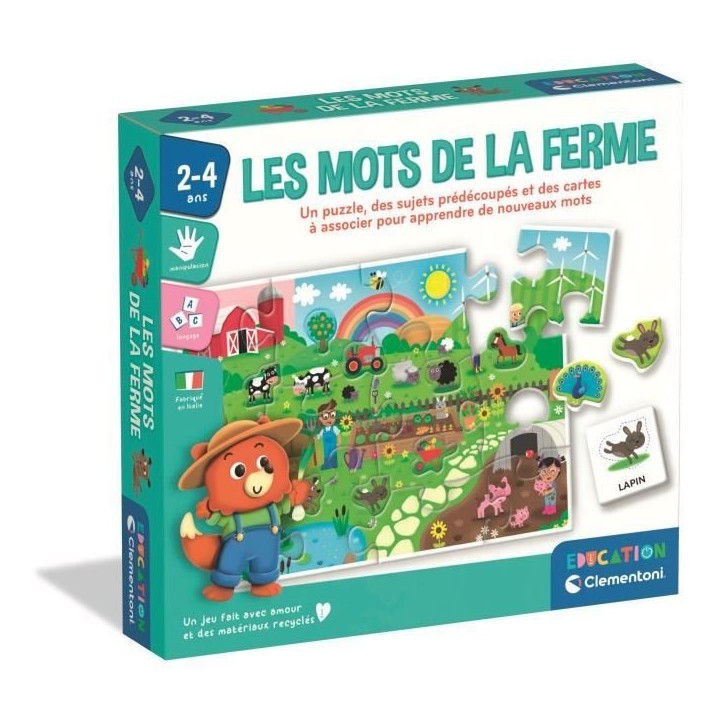 Les mots de la ferme CLEMENTONI Les mots de la ferme CLEMENTONI