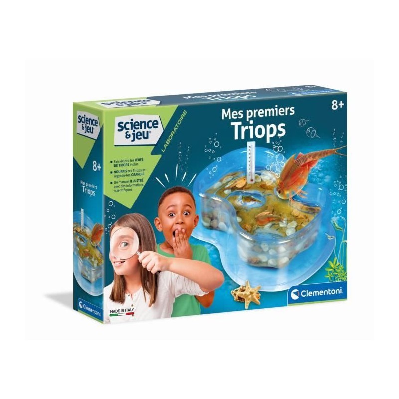 Jeux Educatif - Mes Premiers Triops - Jeu Scientifique - Fais grandir Jeux Educatif - Mes Premiers Triops - Jeu Scientifique - Fais grandir