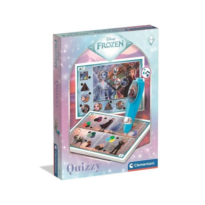 CLEMENTONI - Quizzy - La Reine des Neiges CLEMENTONI - Quizzy - La Reine des Neiges