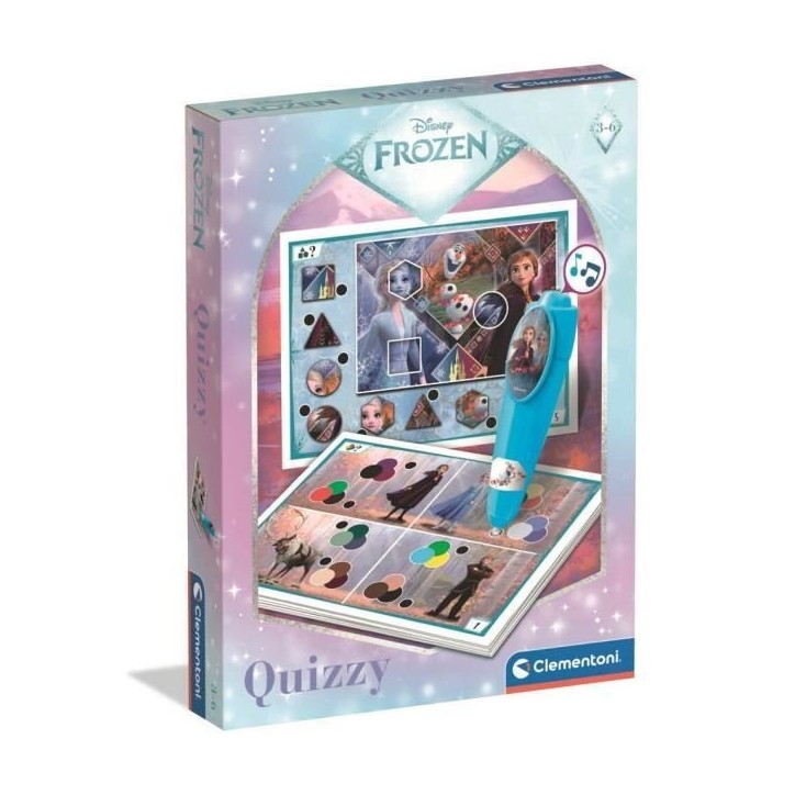 CLEMENTONI - Quizzy - La Reine des Neiges CLEMENTONI - Quizzy - La Reine des Neiges