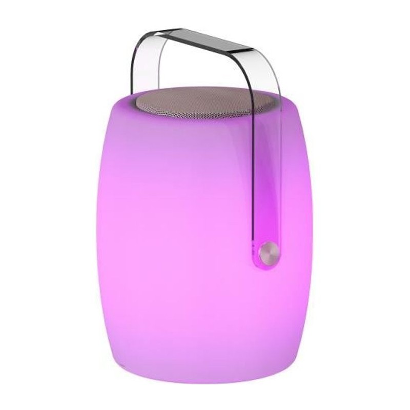 LUMISKY Lampe musicale d'extérieur avec haut parleur - 21 x 21 x 31 c LUMISKY Lampe musicale d'extérieur avec haut parleur - 21 x 21 x 31 c