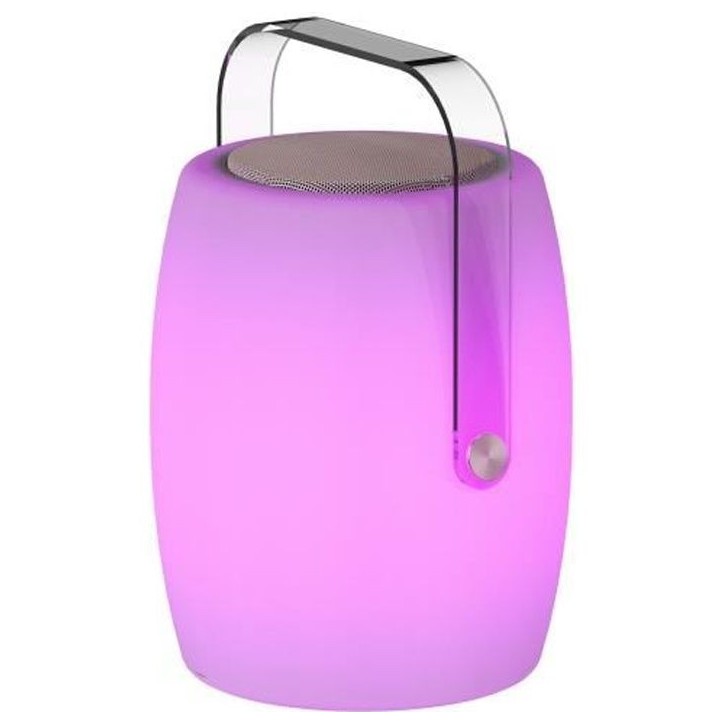 LUMISKY Lampe musicale d'extérieur avec haut parleur - 21 x 21 x 31 cm LUMISKY Lampe musicale d'extérieur avec haut parleur - 21 x 21 x 31 cm