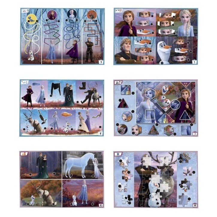 CLEMENTONI - Pupitre éducatif - La Reine des Neiges CLEMENTONI - Pupitre éducatif - La Reine des Neiges
