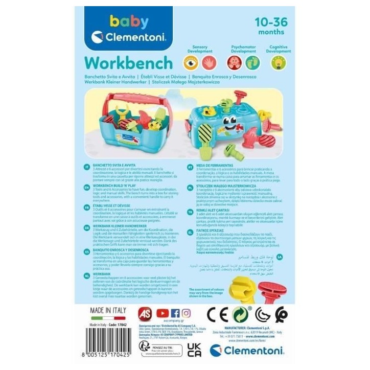 Baby Clementoni - Atelier de bricolage Baby Clementoni - Atelier de bricolage