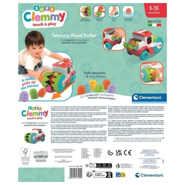 CLEMENTONI - Camion sensoriel Clemmy CLEMENTONI - Camion sensoriel Clemmy