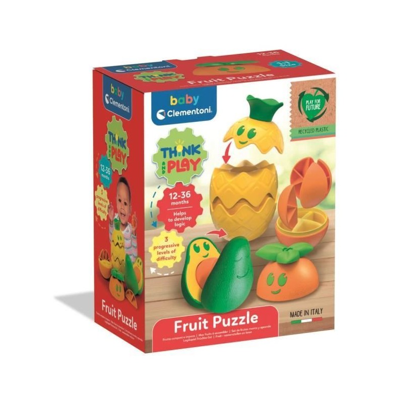 CLEMENTONI - Mes fruits a assembler CLEMENTONI - Mes fruits a assembler