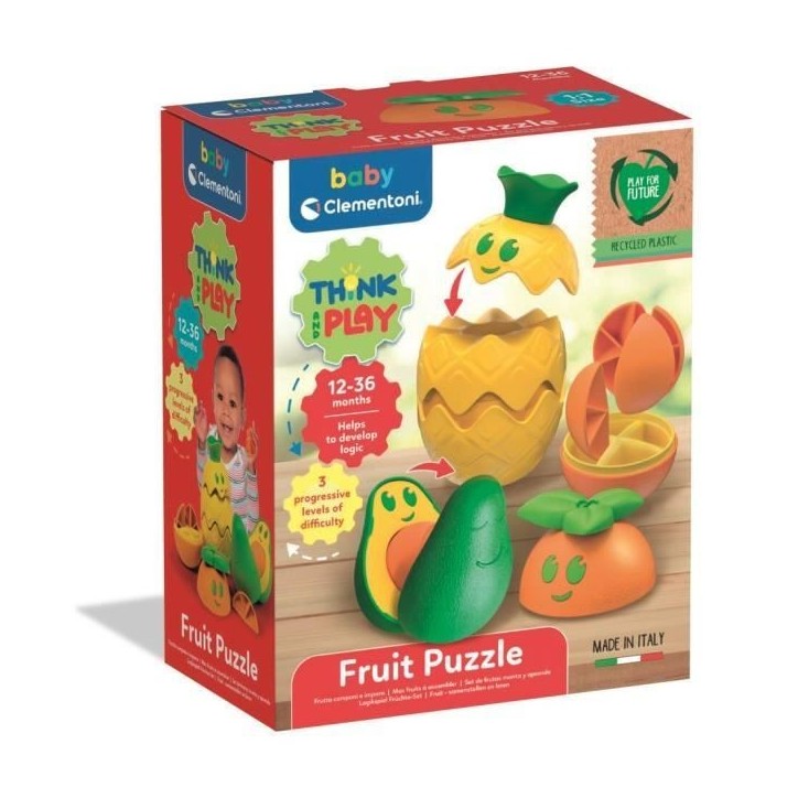 CLEMENTONI - Mes fruits a assembler CLEMENTONI - Mes fruits a assembler