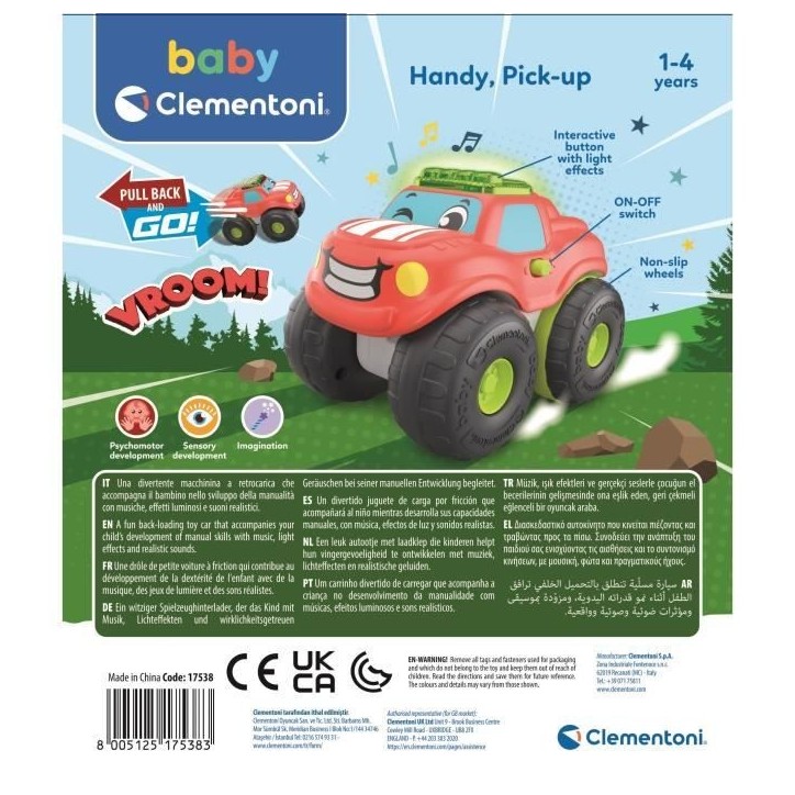 CLEMENTONI - Mon pick-up interactif CLEMENTONI - Mon pick-up interactif